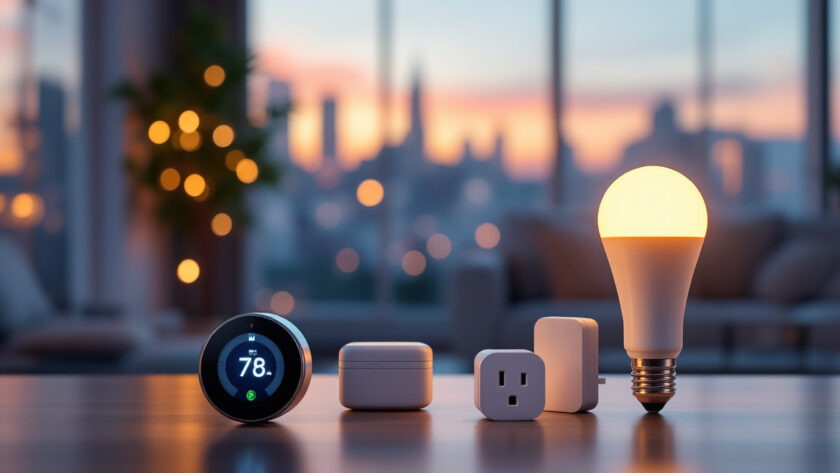 thermostats intelligents, prises connectées et capteurs : découvrez quels objets connectés aident à réduire la consommation énergétique de votre logement.